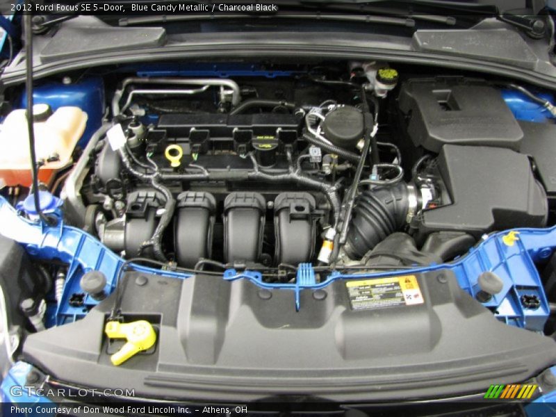Blue Candy Metallic / Charcoal Black 2012 Ford Focus SE 5-Door