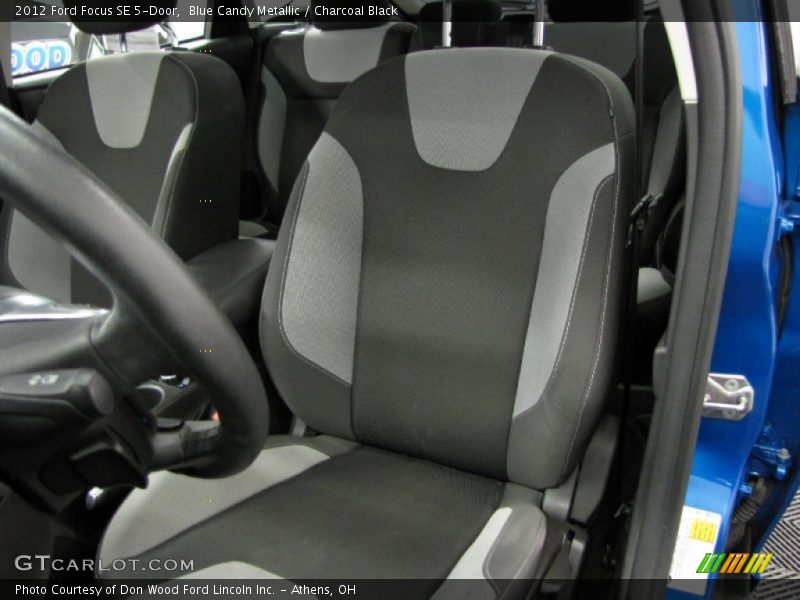 Blue Candy Metallic / Charcoal Black 2012 Ford Focus SE 5-Door