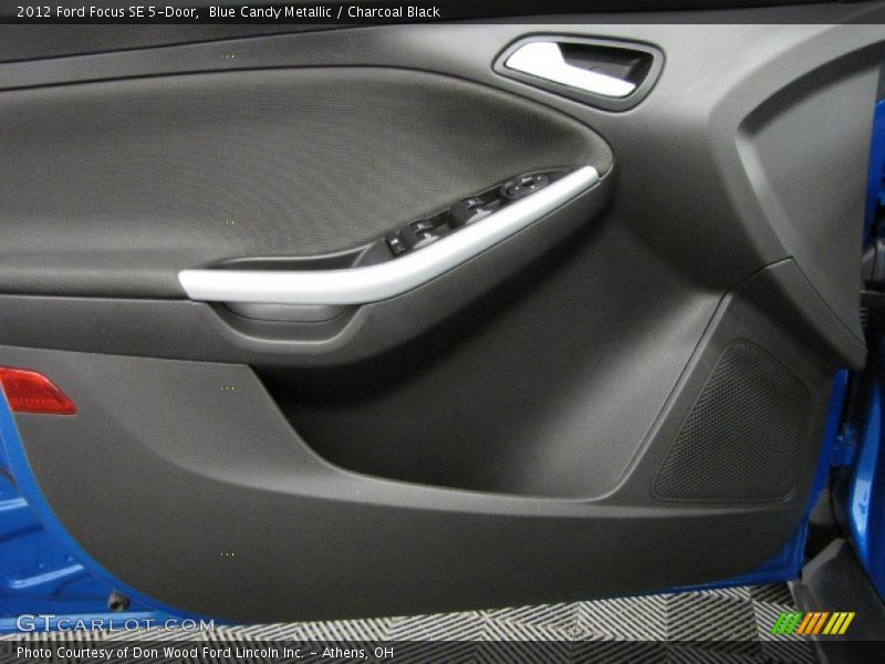 Blue Candy Metallic / Charcoal Black 2012 Ford Focus SE 5-Door