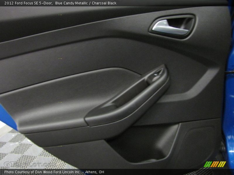 Blue Candy Metallic / Charcoal Black 2012 Ford Focus SE 5-Door