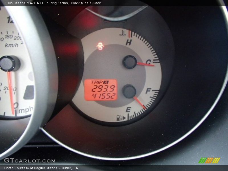 Black Mica / Black 2009 Mazda MAZDA3 i Touring Sedan