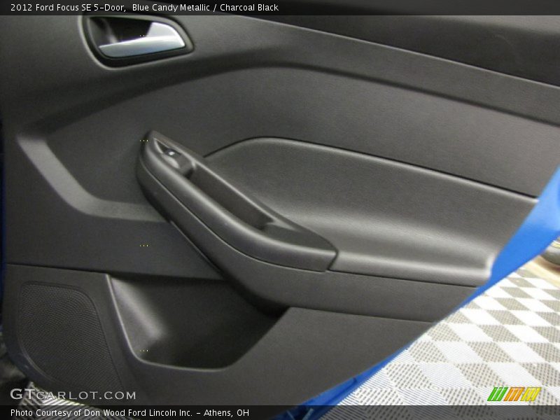 Blue Candy Metallic / Charcoal Black 2012 Ford Focus SE 5-Door