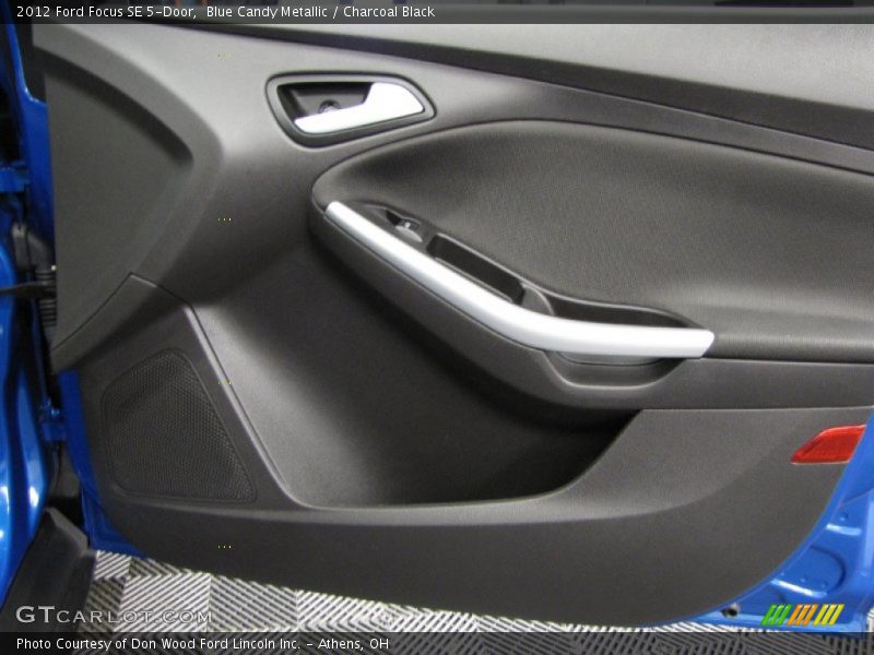Blue Candy Metallic / Charcoal Black 2012 Ford Focus SE 5-Door