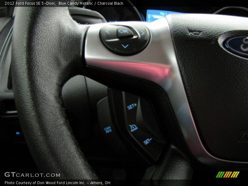 Blue Candy Metallic / Charcoal Black 2012 Ford Focus SE 5-Door
