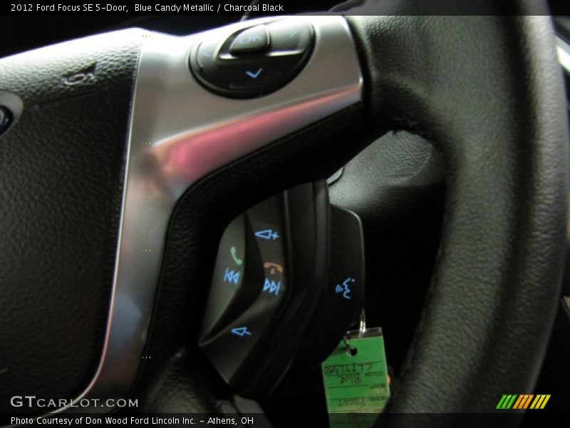 Blue Candy Metallic / Charcoal Black 2012 Ford Focus SE 5-Door