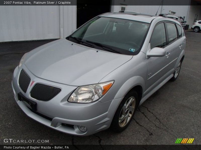 Platinum Silver / Graphite 2007 Pontiac Vibe