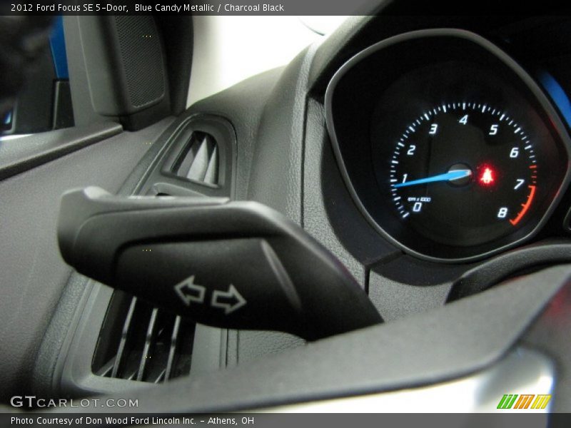 Blue Candy Metallic / Charcoal Black 2012 Ford Focus SE 5-Door