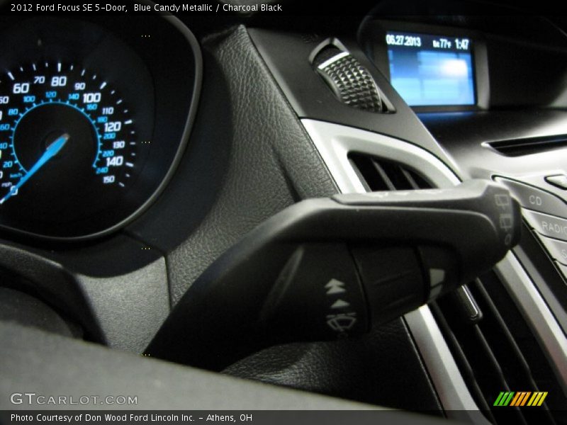 Blue Candy Metallic / Charcoal Black 2012 Ford Focus SE 5-Door