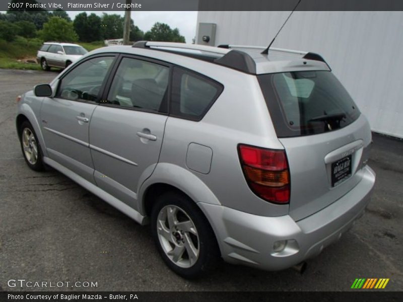 Platinum Silver / Graphite 2007 Pontiac Vibe