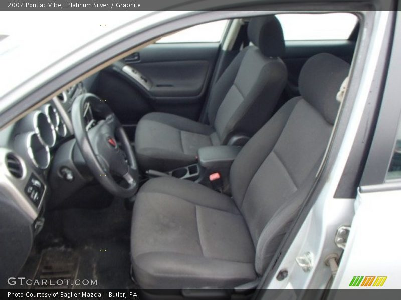 Platinum Silver / Graphite 2007 Pontiac Vibe
