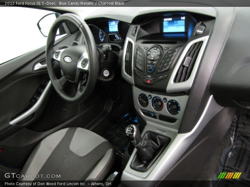 Blue Candy Metallic / Charcoal Black 2012 Ford Focus SE 5-Door