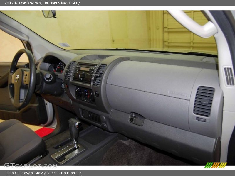 Brilliant Silver / Gray 2012 Nissan Xterra X