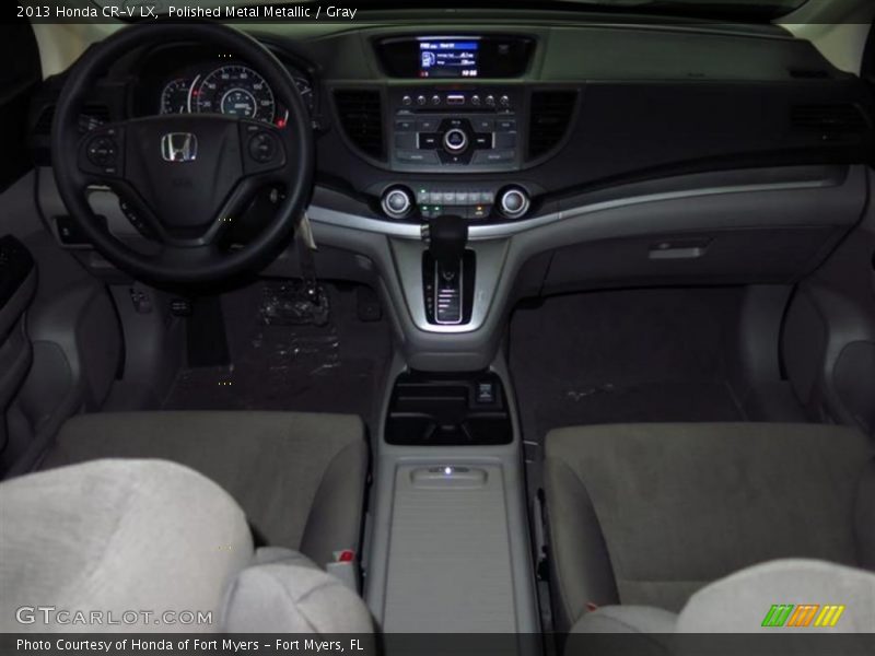 Polished Metal Metallic / Gray 2013 Honda CR-V LX