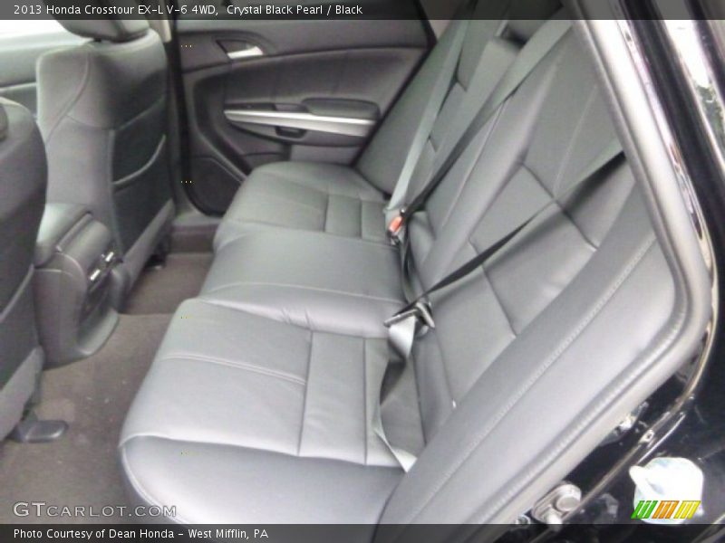 Crystal Black Pearl / Black 2013 Honda Crosstour EX-L V-6 4WD