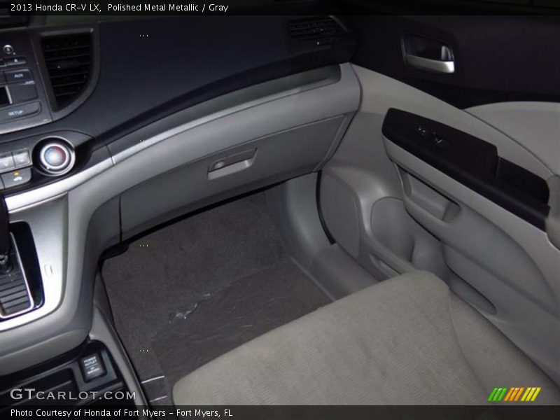 Polished Metal Metallic / Gray 2013 Honda CR-V LX