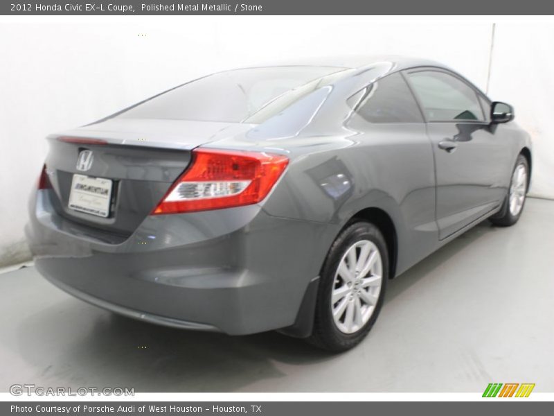 Polished Metal Metallic / Stone 2012 Honda Civic EX-L Coupe