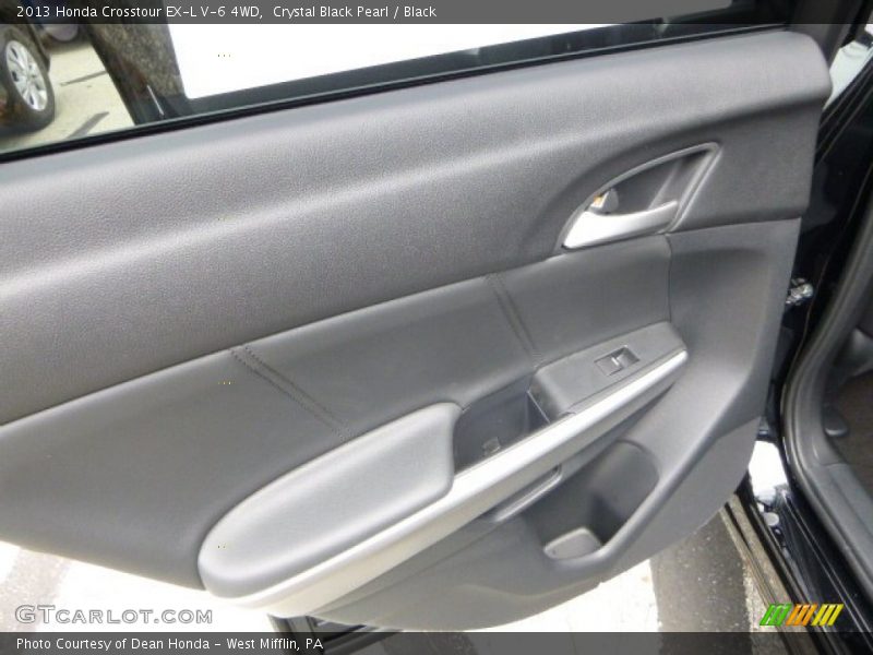 Crystal Black Pearl / Black 2013 Honda Crosstour EX-L V-6 4WD