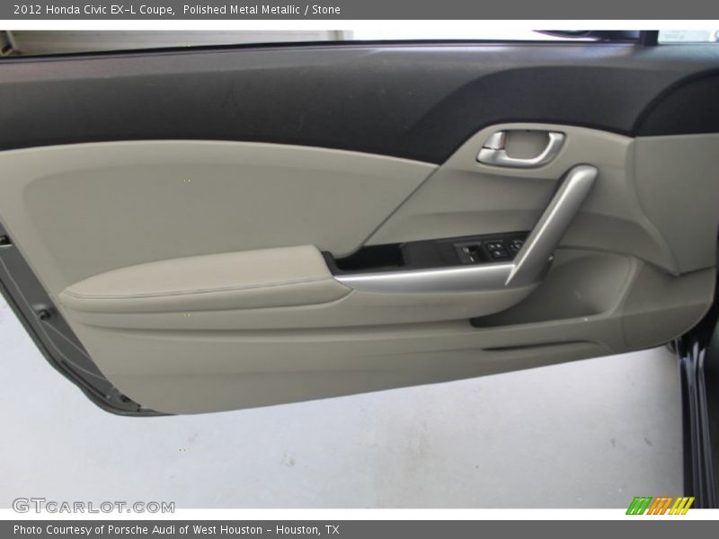 Polished Metal Metallic / Stone 2012 Honda Civic EX-L Coupe