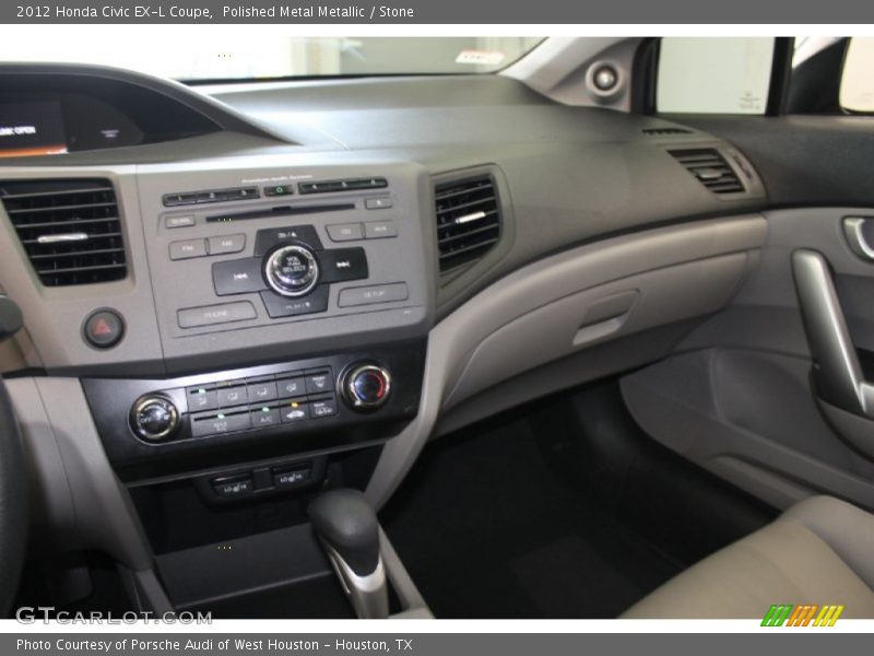 Polished Metal Metallic / Stone 2012 Honda Civic EX-L Coupe