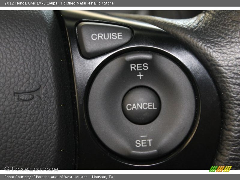 Controls of 2012 Civic EX-L Coupe