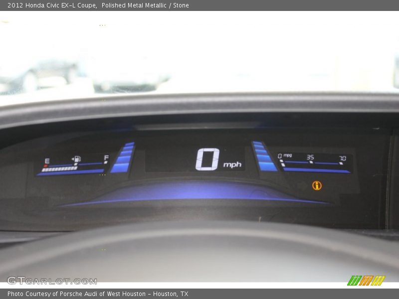  2012 Civic EX-L Coupe EX-L Coupe Gauges