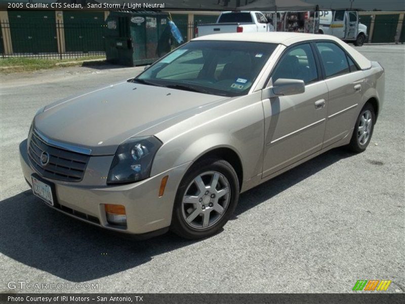 Sand Storm / Light Neutral 2005 Cadillac CTS Sedan