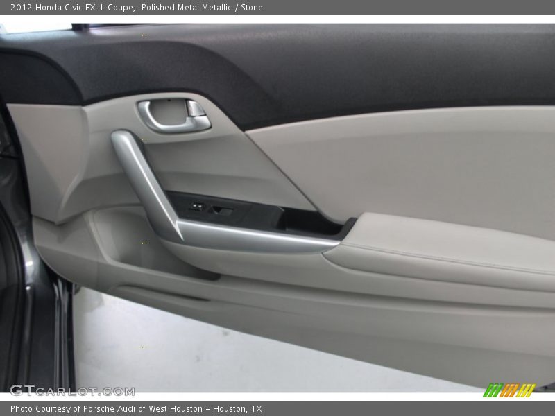 Polished Metal Metallic / Stone 2012 Honda Civic EX-L Coupe