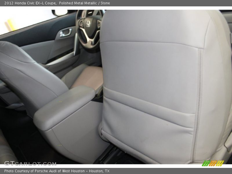 Polished Metal Metallic / Stone 2012 Honda Civic EX-L Coupe