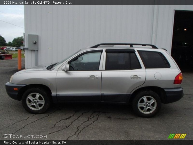 Pewter / Gray 2003 Hyundai Santa Fe GLS 4WD