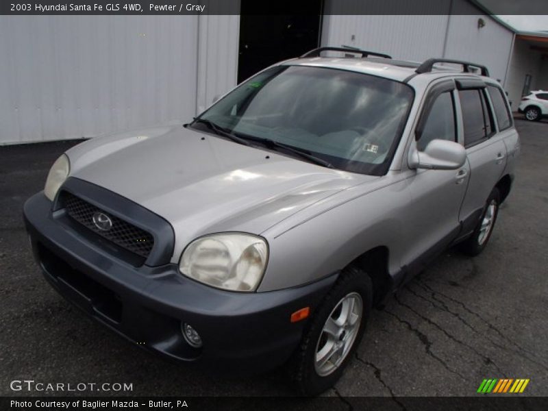 Pewter / Gray 2003 Hyundai Santa Fe GLS 4WD
