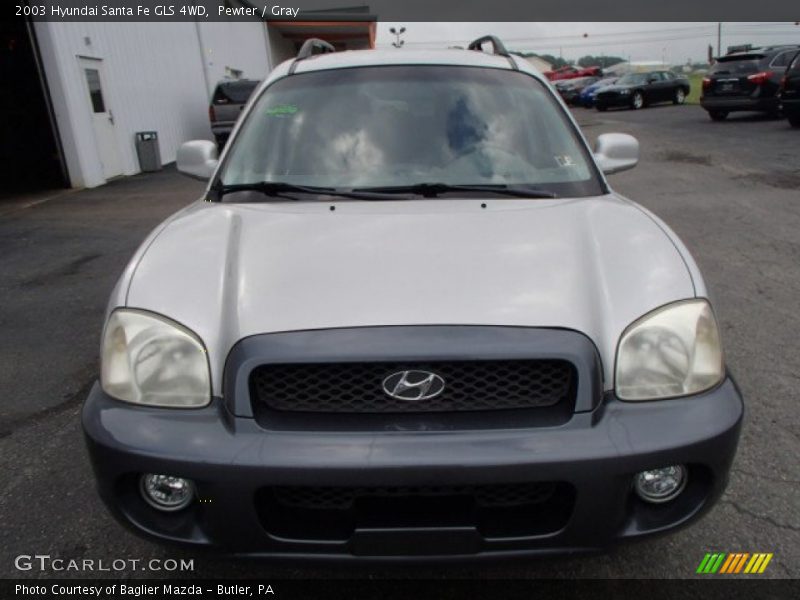 Pewter / Gray 2003 Hyundai Santa Fe GLS 4WD