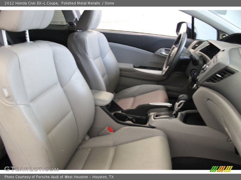 Polished Metal Metallic / Stone 2012 Honda Civic EX-L Coupe