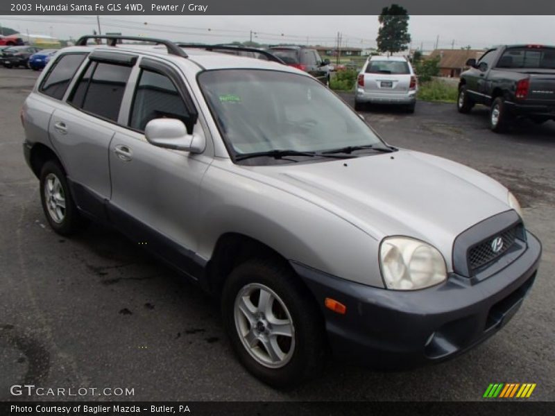 Pewter / Gray 2003 Hyundai Santa Fe GLS 4WD