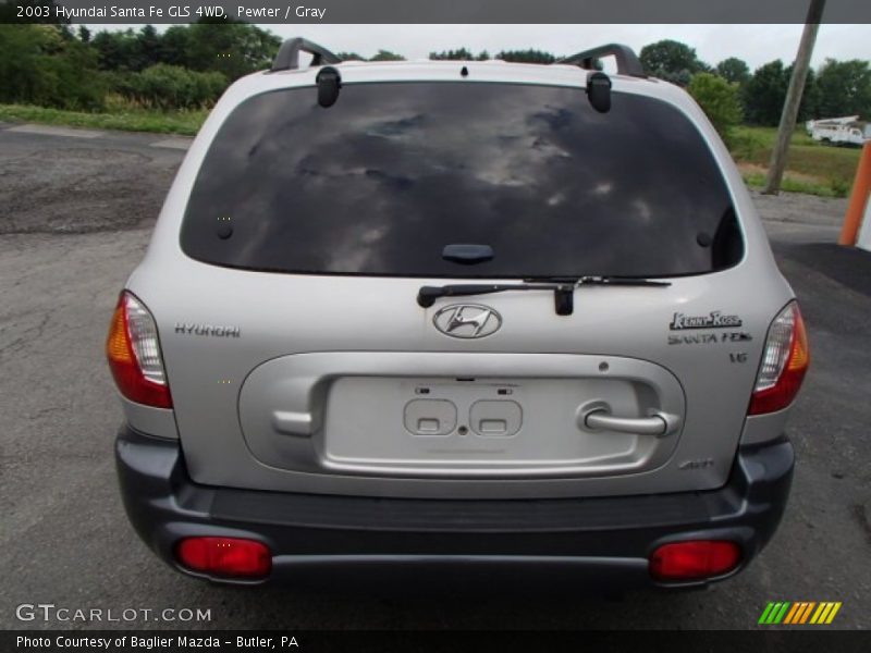 Pewter / Gray 2003 Hyundai Santa Fe GLS 4WD