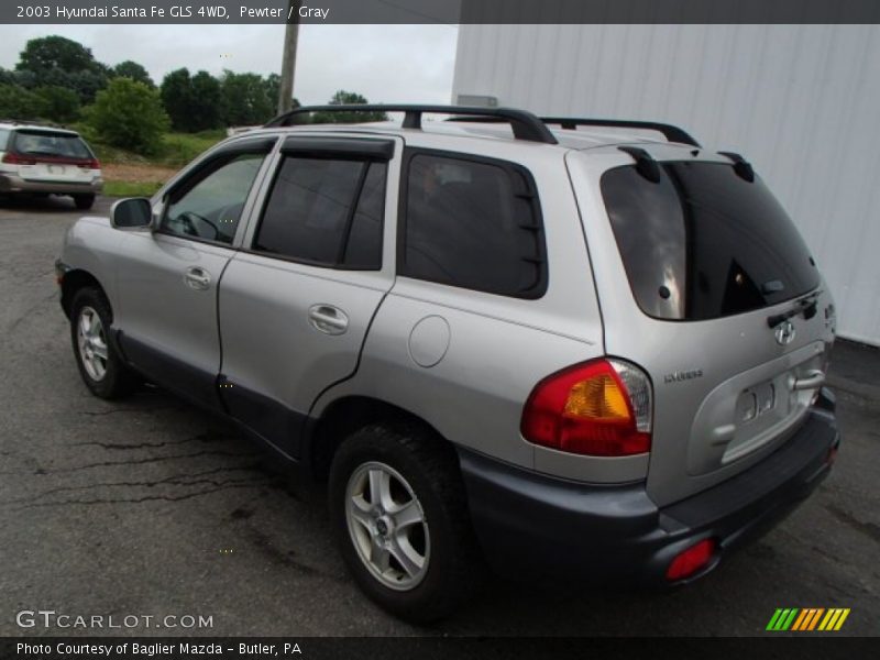 Pewter / Gray 2003 Hyundai Santa Fe GLS 4WD