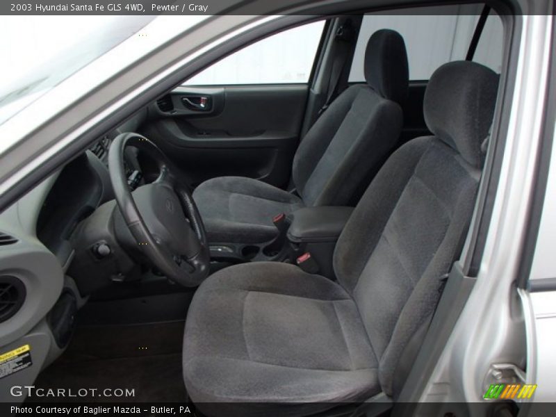 Pewter / Gray 2003 Hyundai Santa Fe GLS 4WD