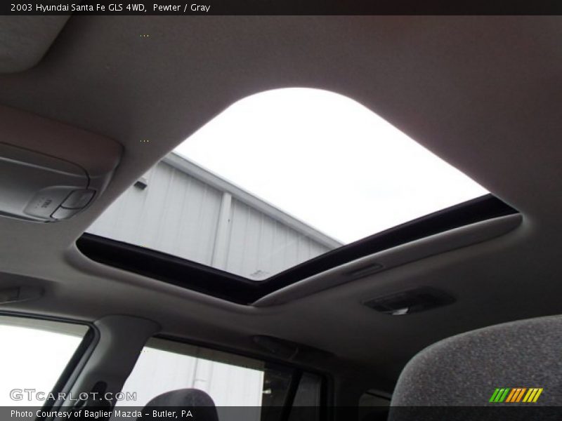 Pewter / Gray 2003 Hyundai Santa Fe GLS 4WD