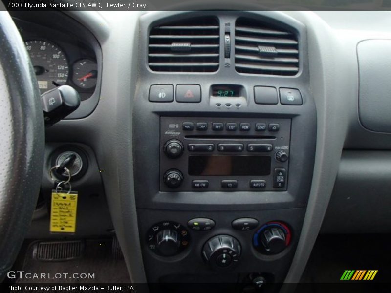 Pewter / Gray 2003 Hyundai Santa Fe GLS 4WD