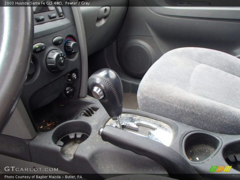 Pewter / Gray 2003 Hyundai Santa Fe GLS 4WD