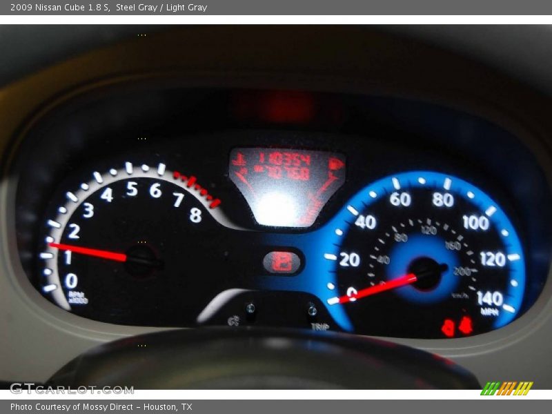 Steel Gray / Light Gray 2009 Nissan Cube 1.8 S