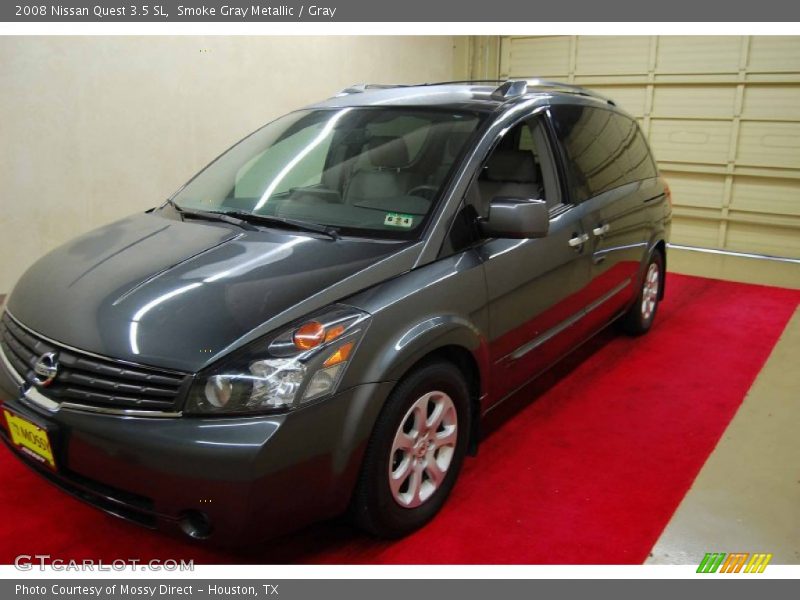 Smoke Gray Metallic / Gray 2008 Nissan Quest 3.5 SL