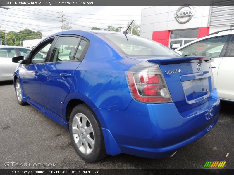 Blue Metallic / Charcoal 2010 Nissan Sentra 2.0 SR