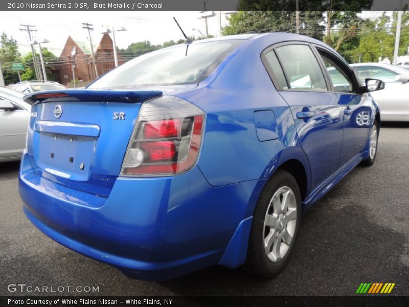 Blue Metallic / Charcoal 2010 Nissan Sentra 2.0 SR