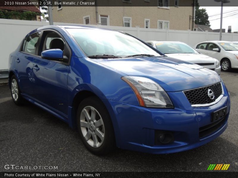 Blue Metallic / Charcoal 2010 Nissan Sentra 2.0 SR