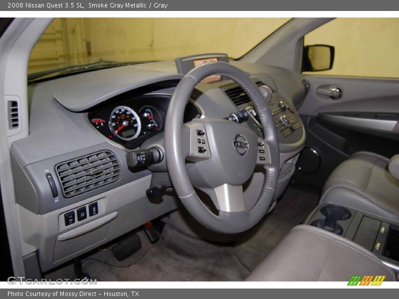 Smoke Gray Metallic / Gray 2008 Nissan Quest 3.5 SL