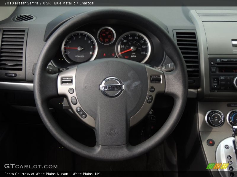 Blue Metallic / Charcoal 2010 Nissan Sentra 2.0 SR