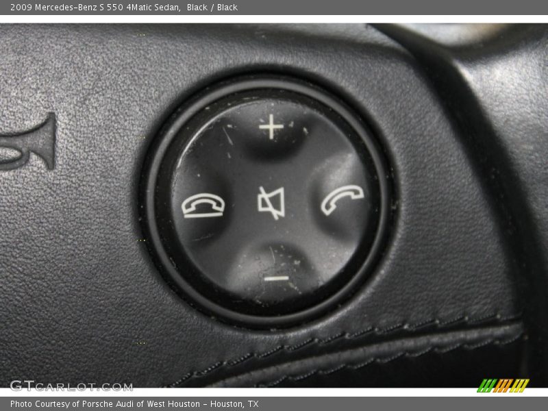 Black / Black 2009 Mercedes-Benz S 550 4Matic Sedan