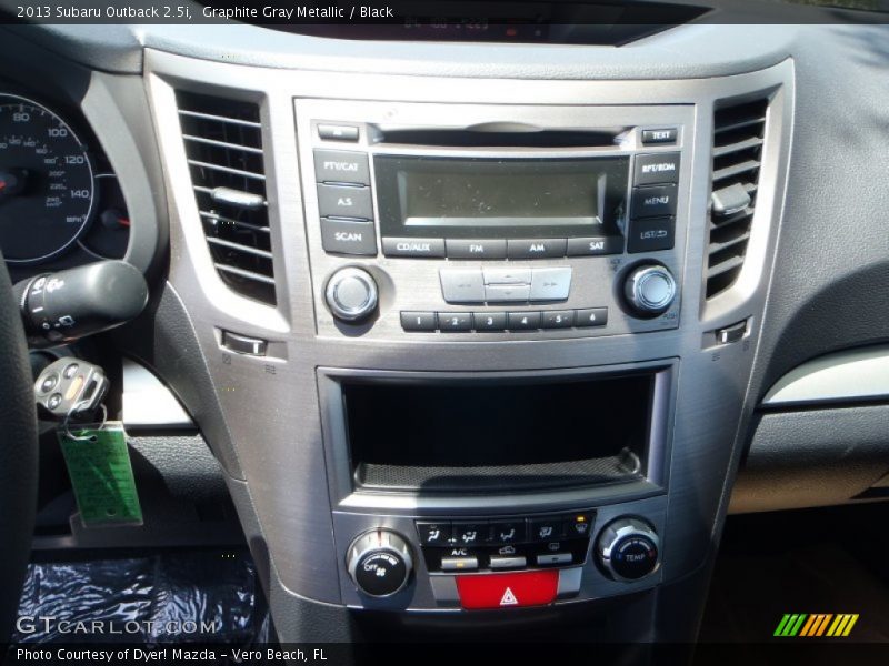 Graphite Gray Metallic / Black 2013 Subaru Outback 2.5i
