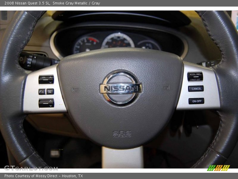 Smoke Gray Metallic / Gray 2008 Nissan Quest 3.5 SL