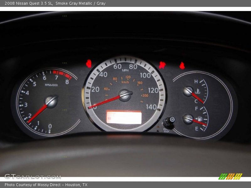 Smoke Gray Metallic / Gray 2008 Nissan Quest 3.5 SL